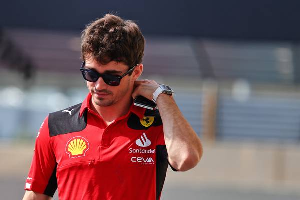 chalres leclerc qualifyinfg reaction abu dhabi 2023 