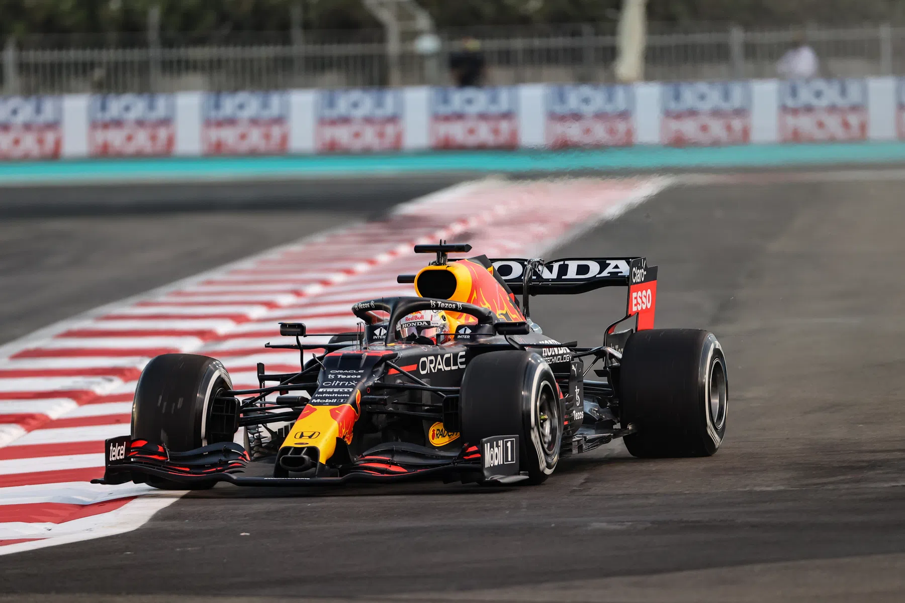 red bull racing lets Tomoki Nojiri drive max verstappen's car