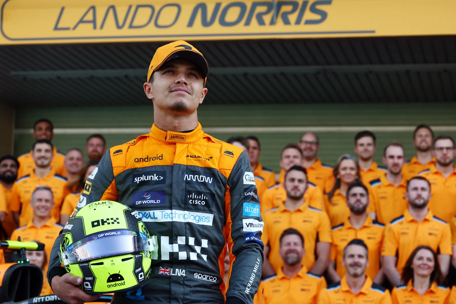 lando norris stunned mclaren 2023 season