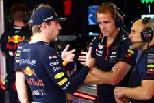 Thumbnail for article: 'Congratulations to Lambiase, who sometimes endures cranky Verstappen'