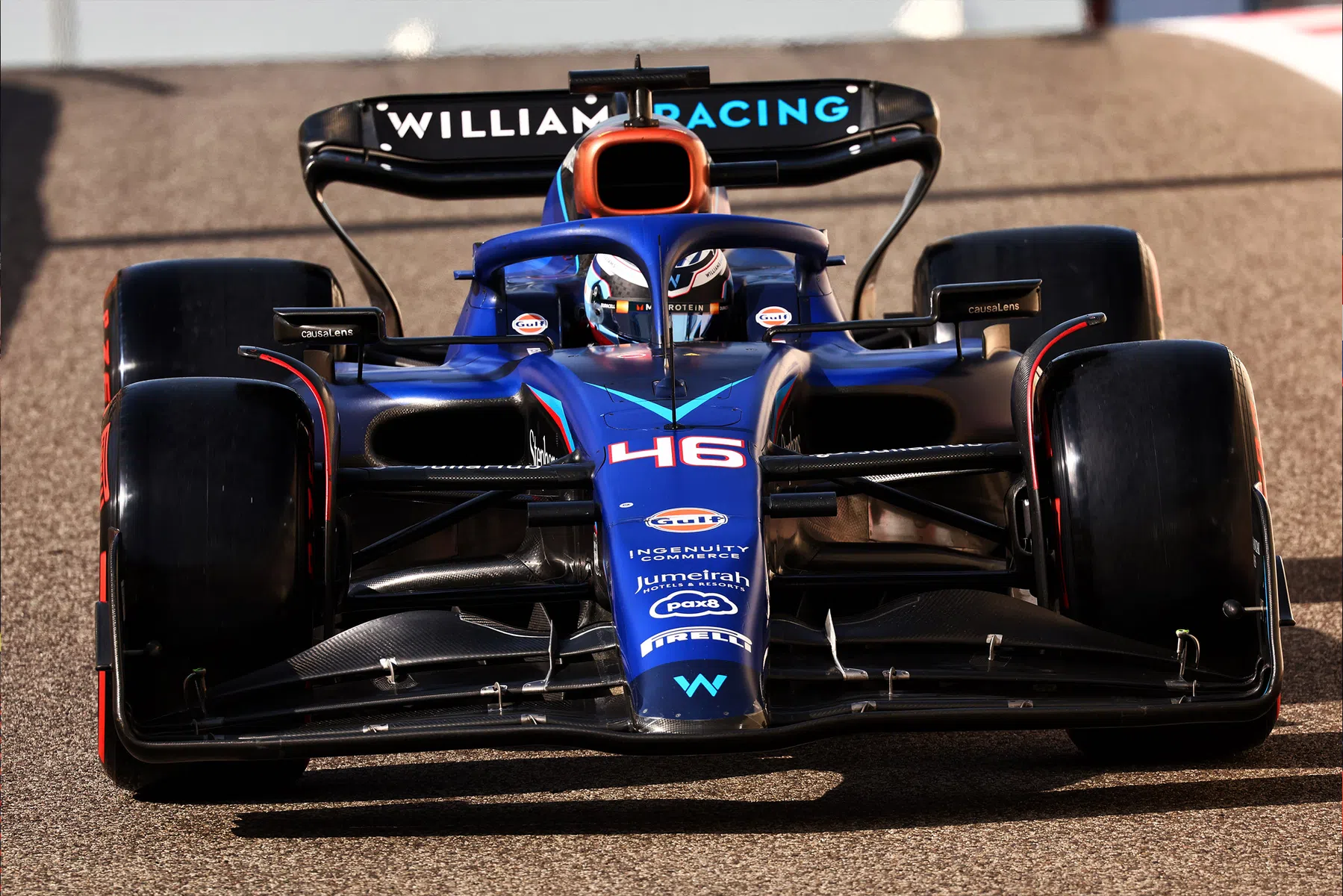 The new williams car FW46 is unveiled in New York City