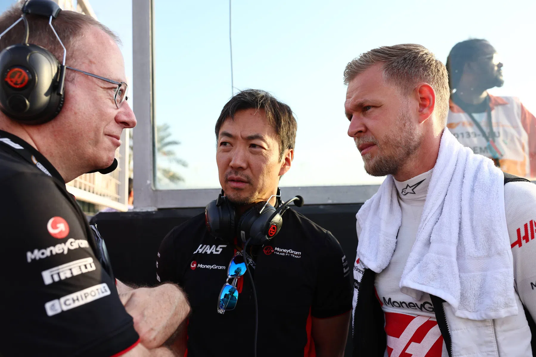 Komatsu talks about Hulkenberg and magnussen