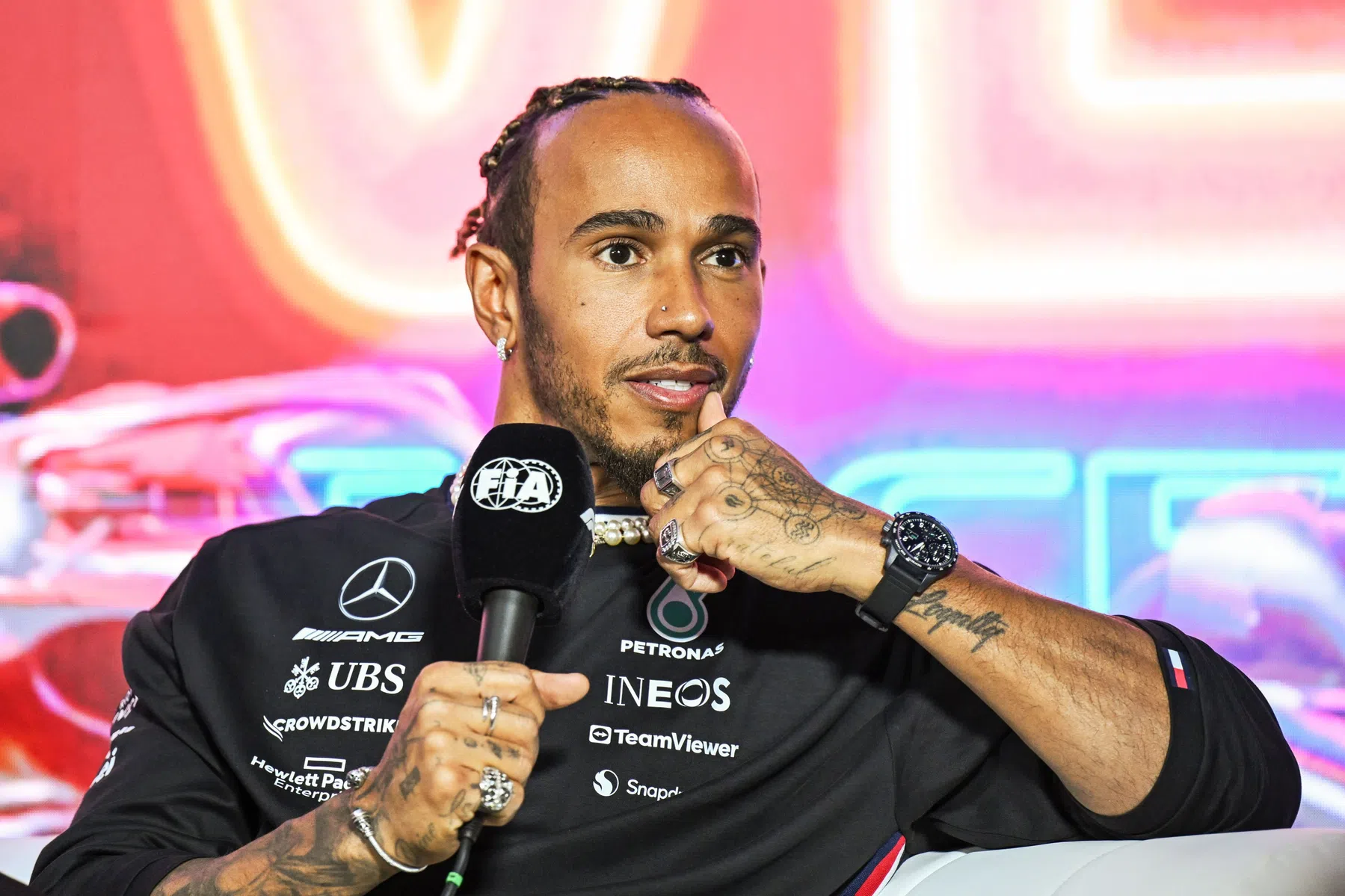 Flavio Briatore on hamilton's ferrari transfer