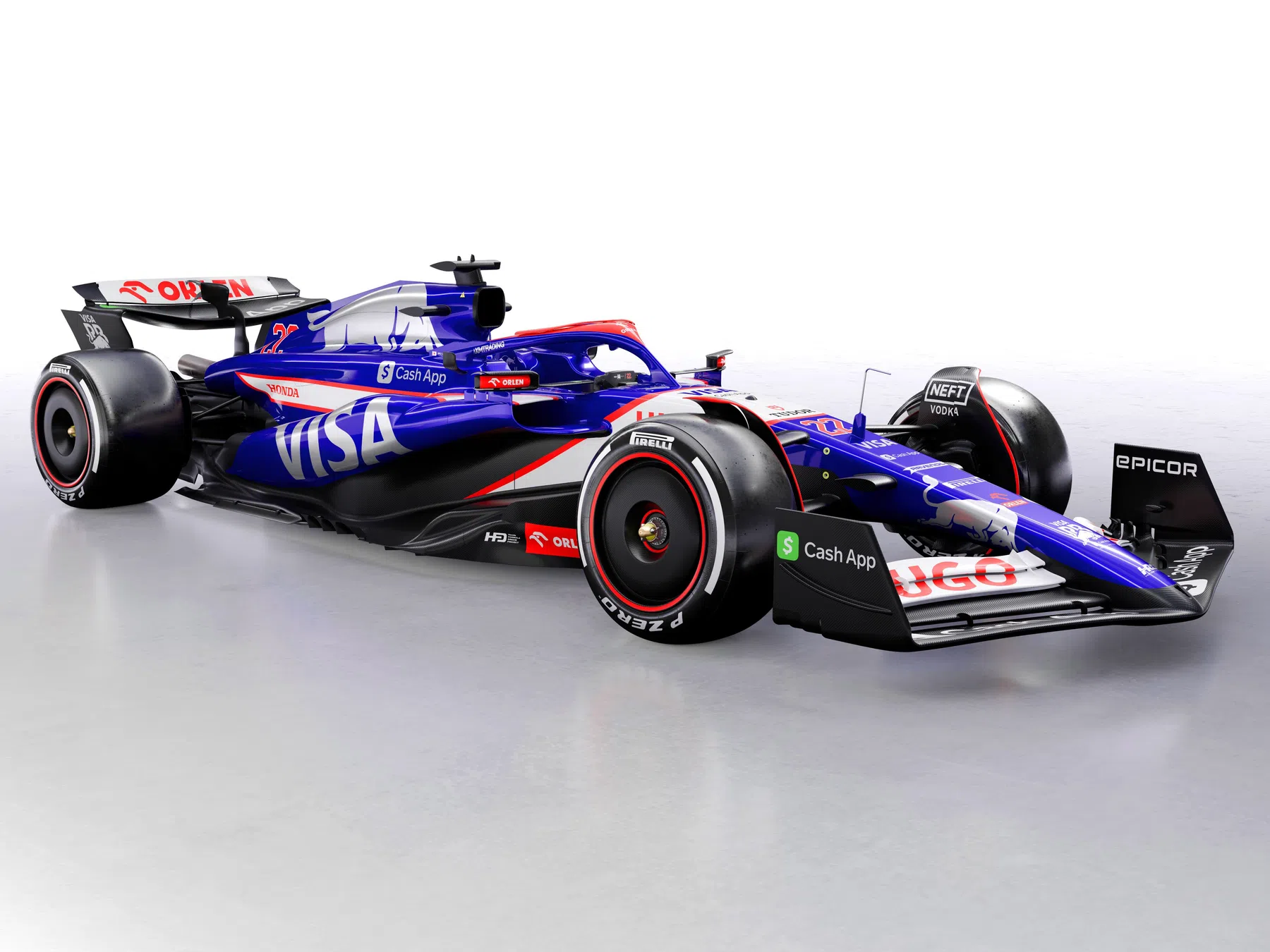 visa cash app rb präsentiert lackierung f1 saison 2024 vcarb 01