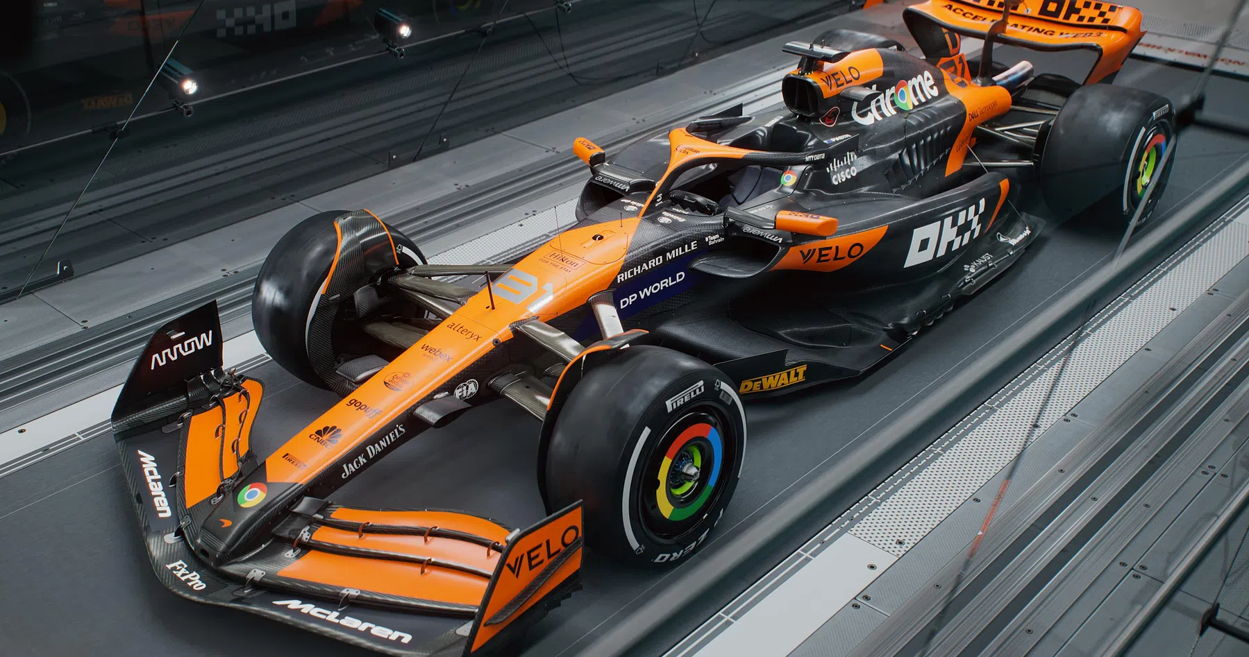 McLaren present F1 car for 2024