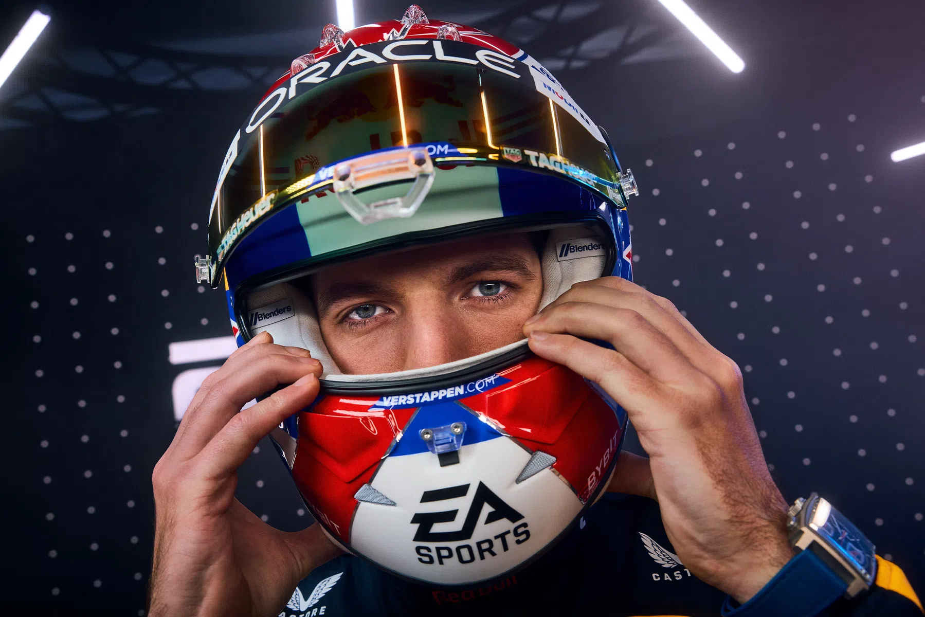 die Helme, die die F1-Fahrer im Jahr 2024 tragen werden