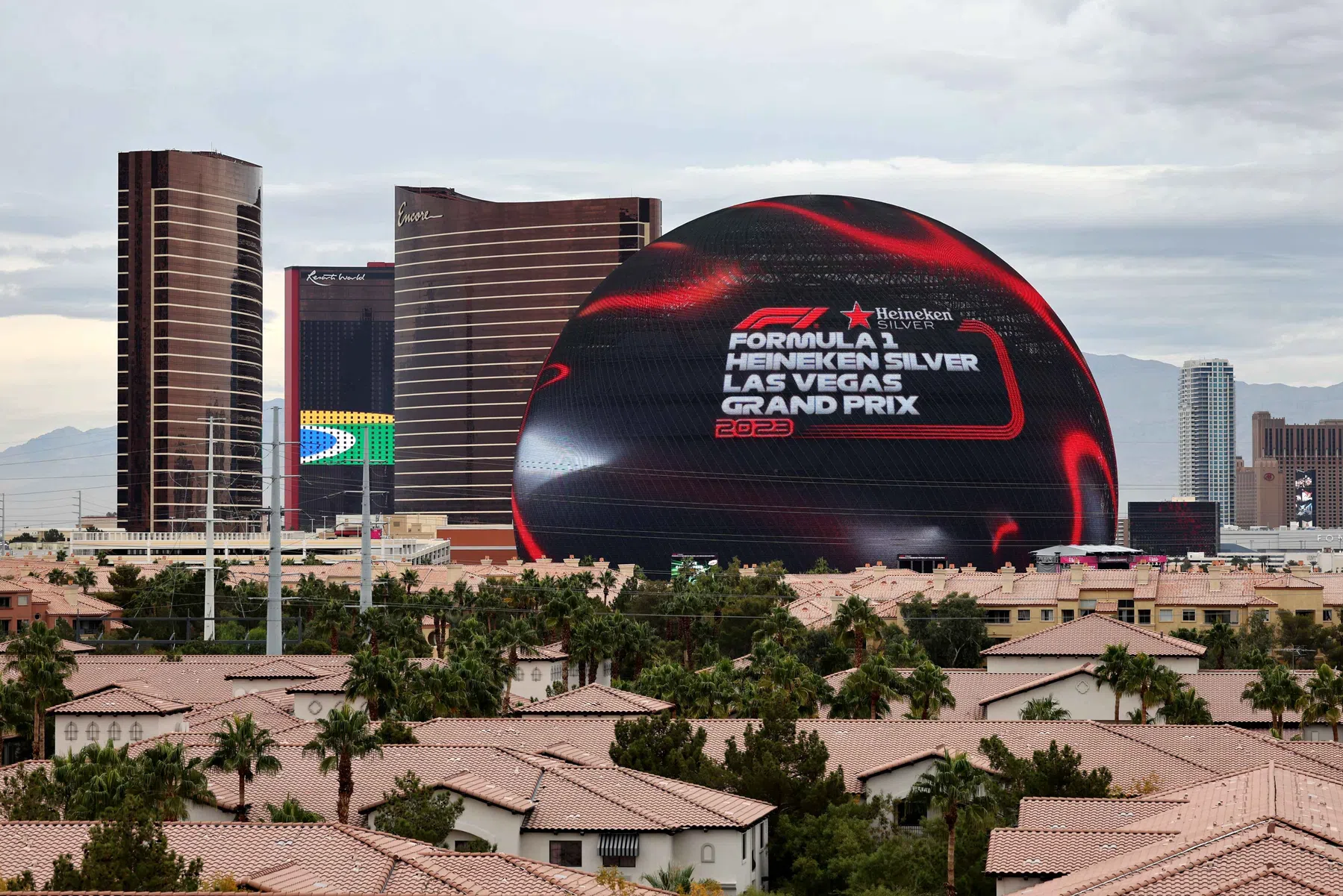 las vegas grand prix has no official contract