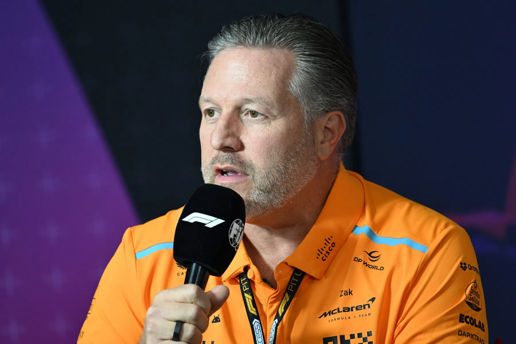 Zak brown on new staff at mclaren