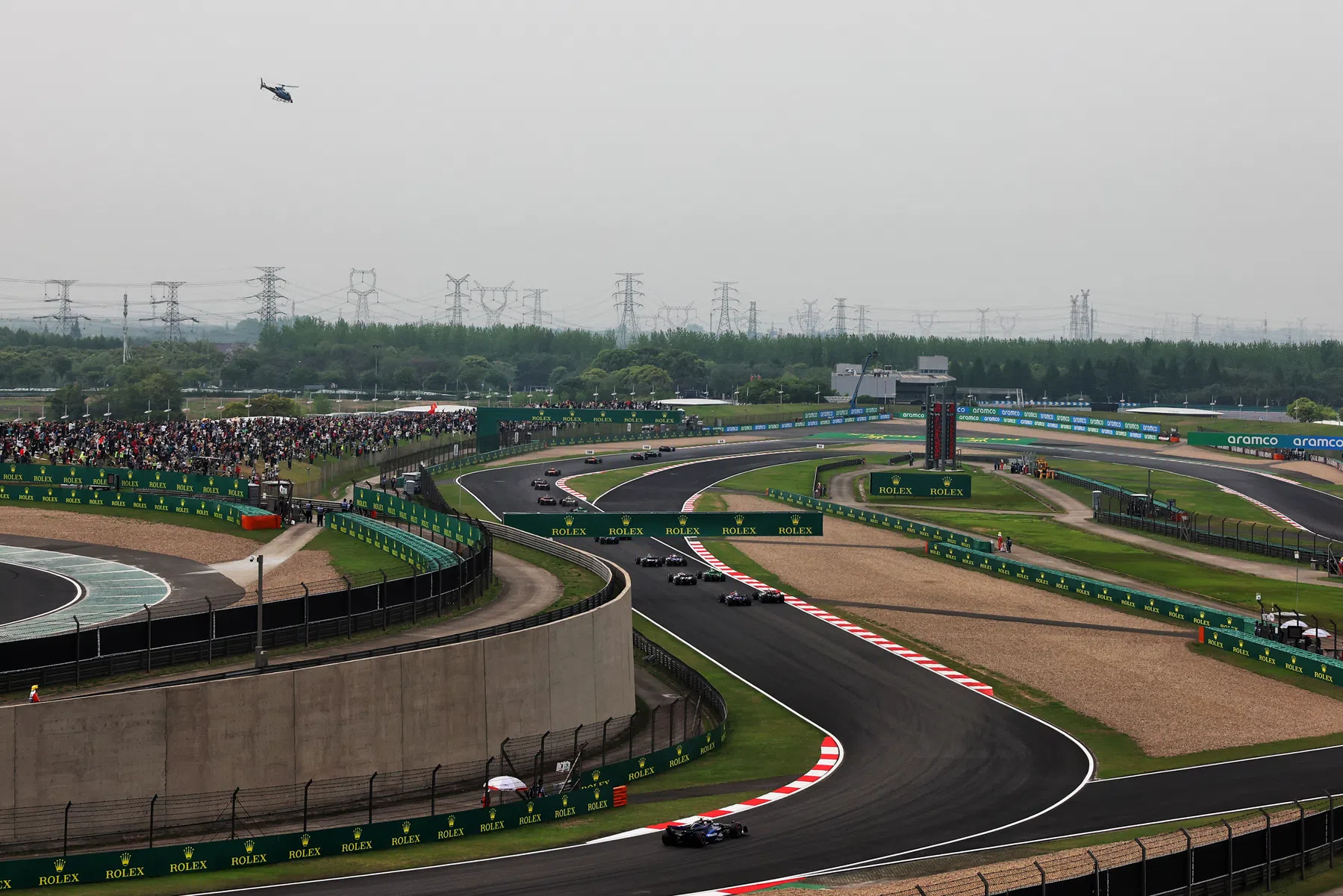 lollipop man after Chinese Grand Prix