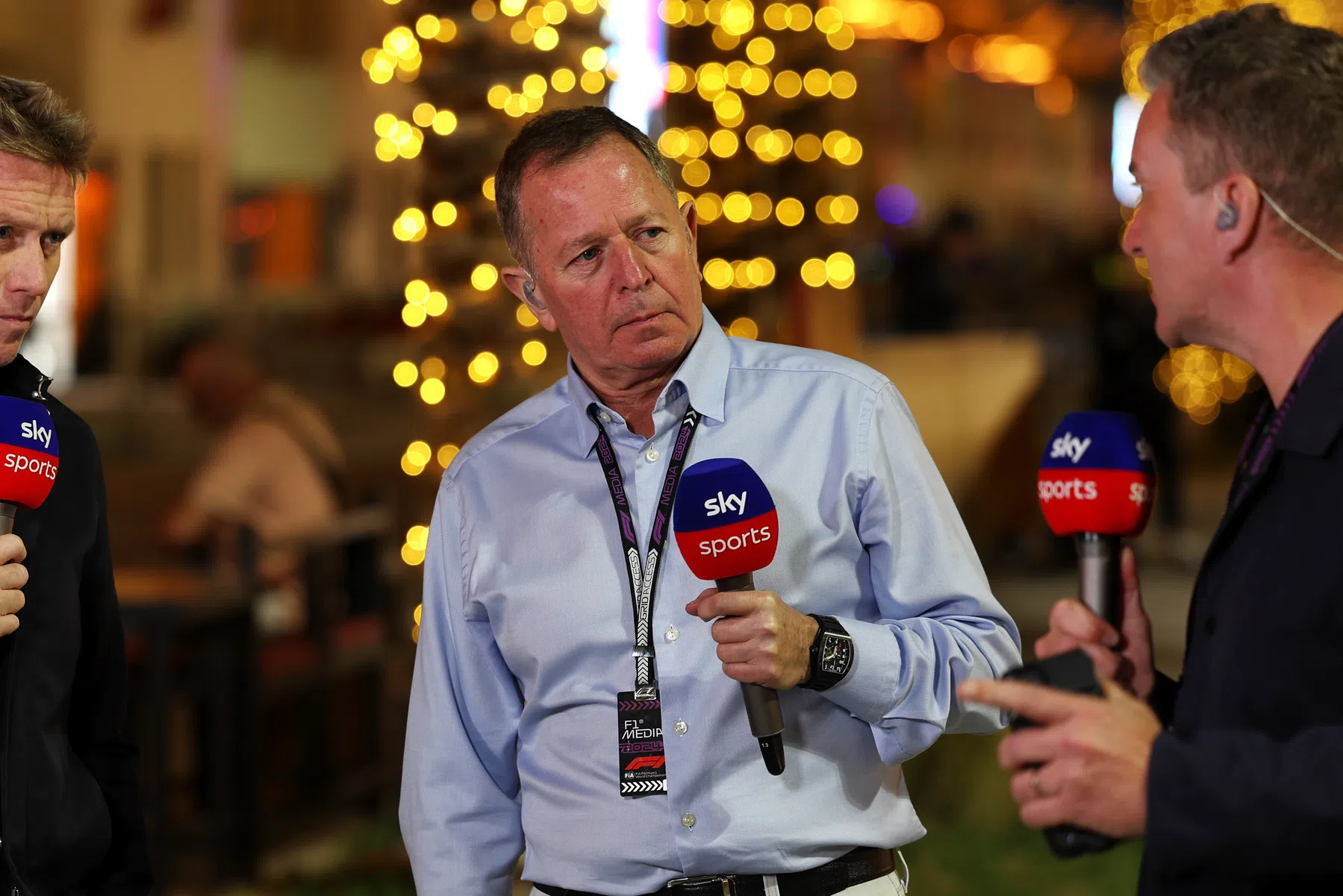 Martin Brundle new contract at sky sports limits him at his races