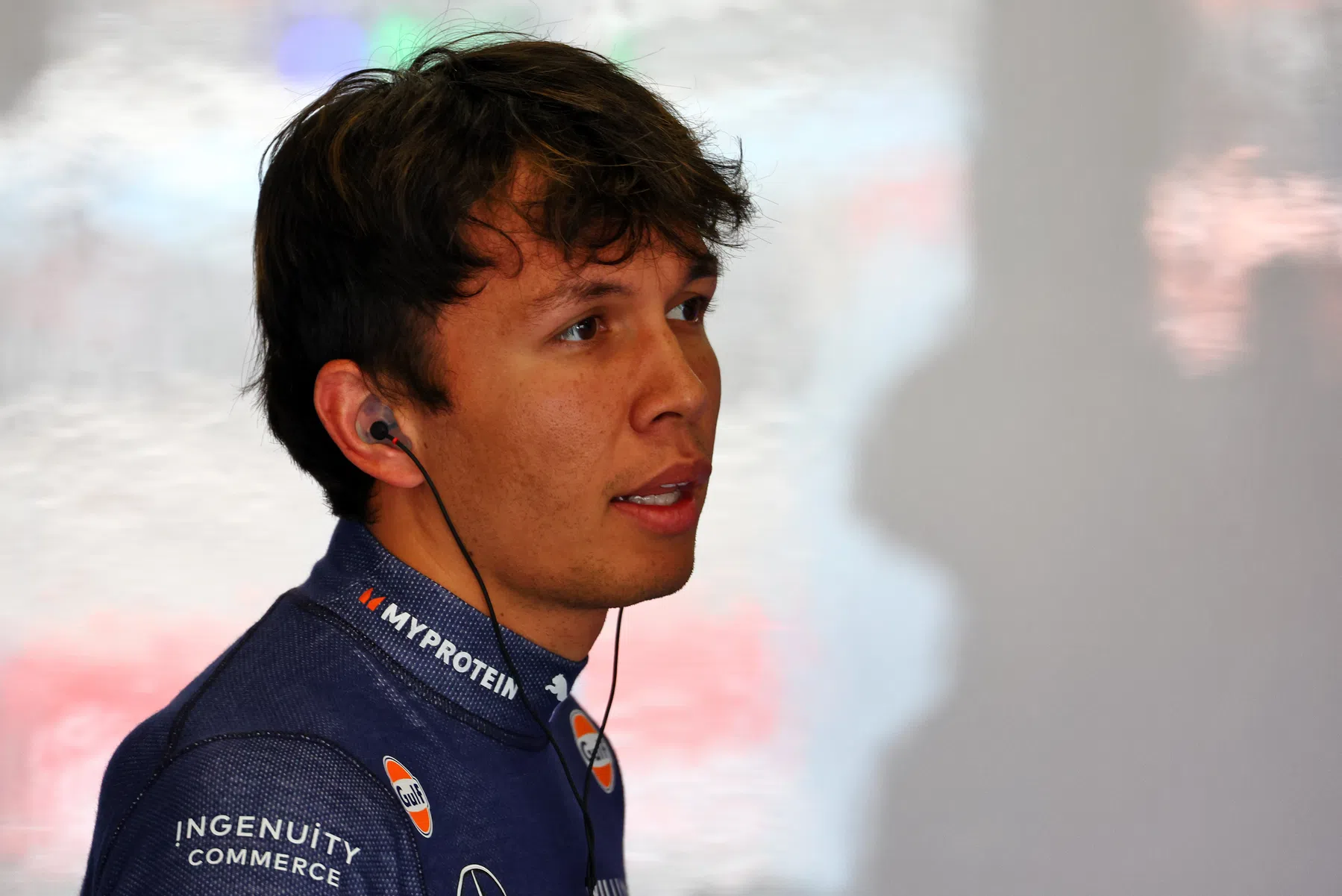 Alex Albon discusses his Williams' contract 