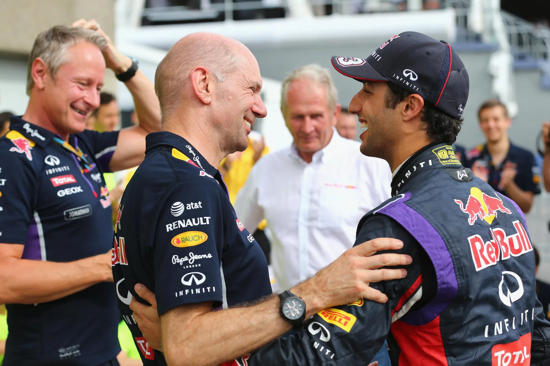 Ricciardo found working with Newey intimidating