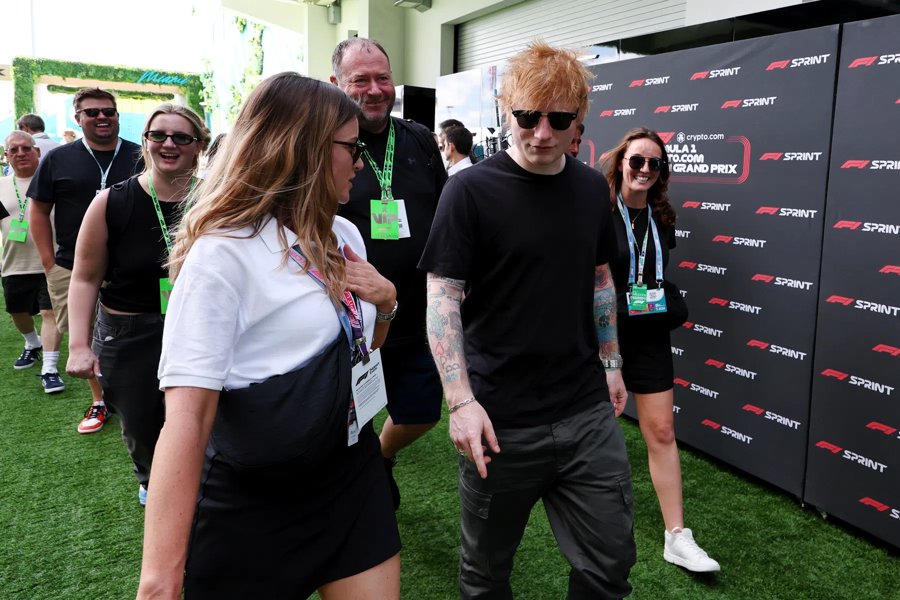 Celebrities spotted at the Miami 2024 Grand Prix paddock