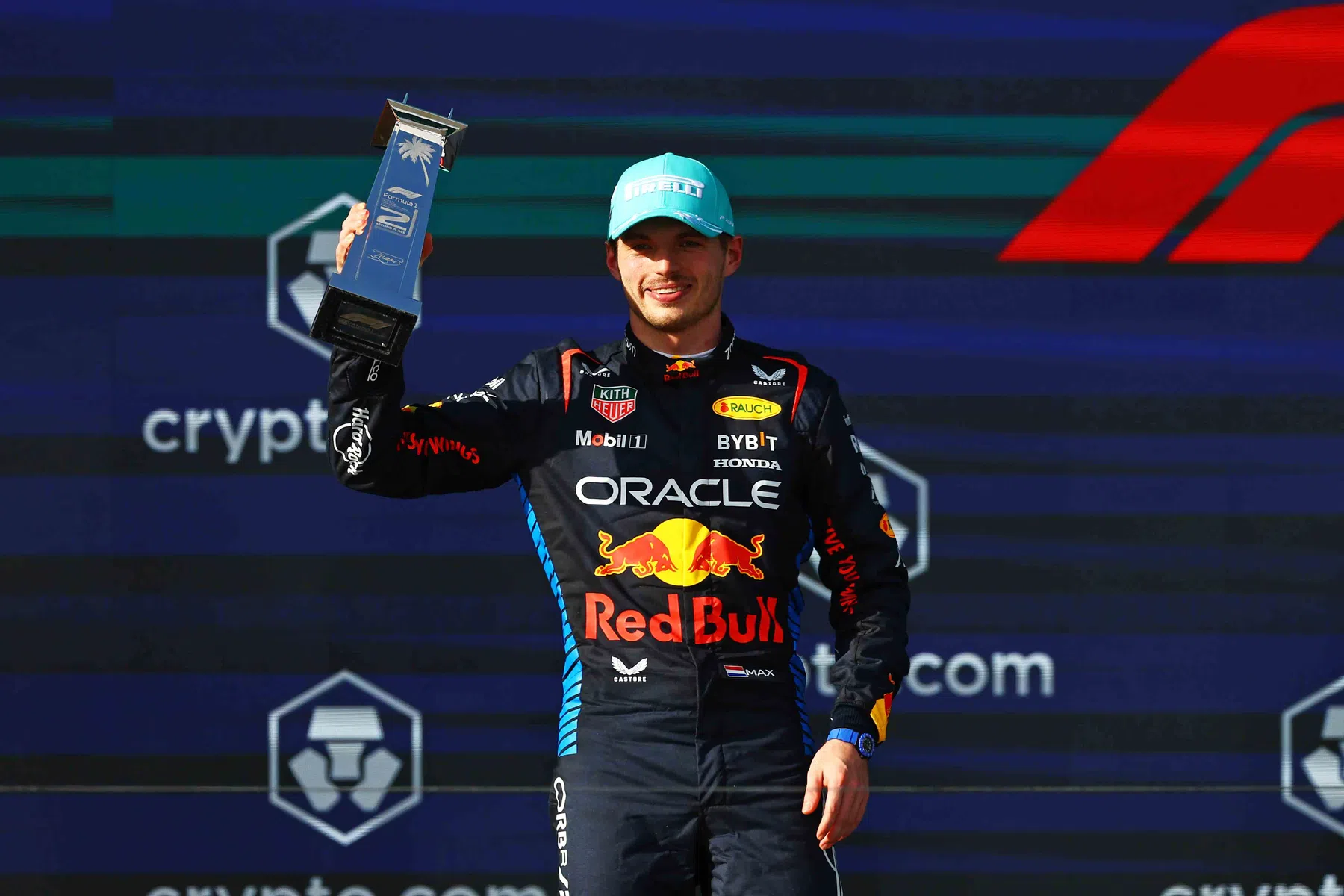 max verstappen riceve gli elogi di christijan albers dopo il Gran Premio di Miami