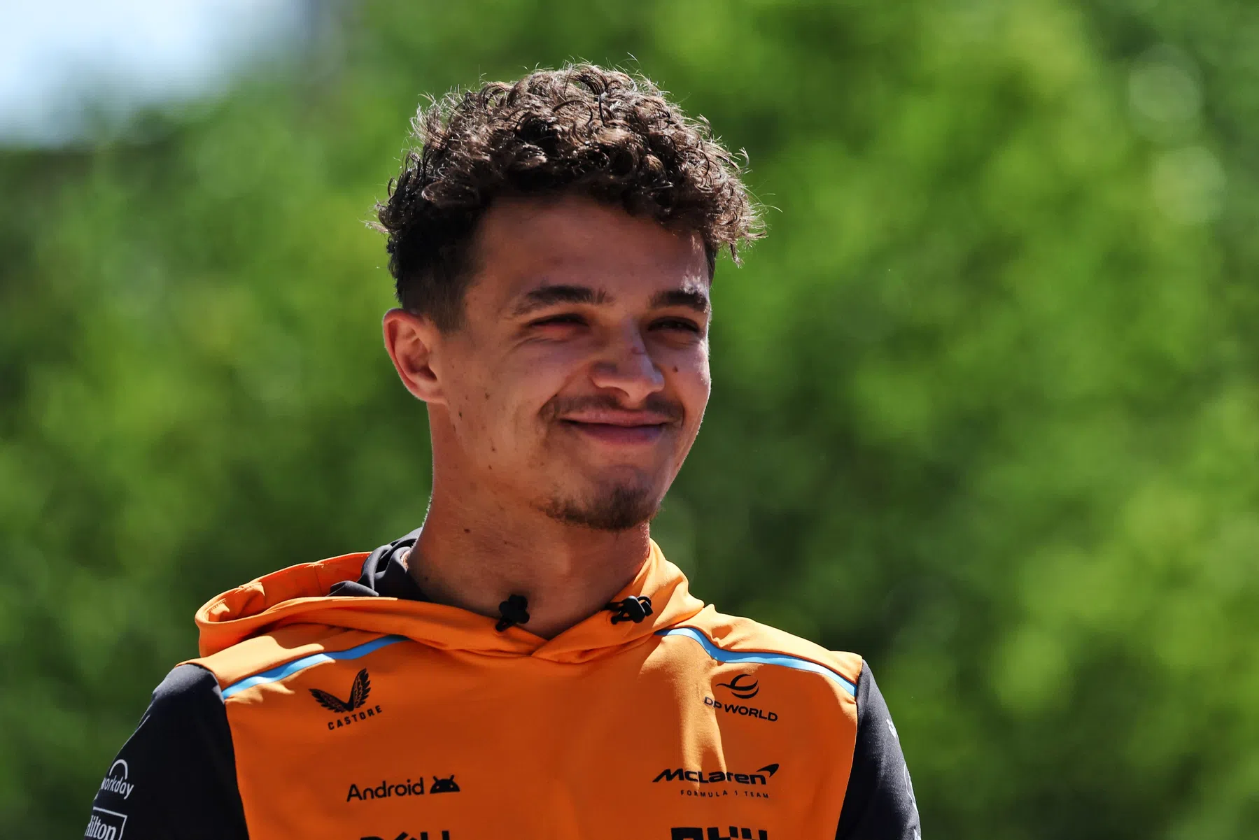 Lando Norris reaction on Friday at imola