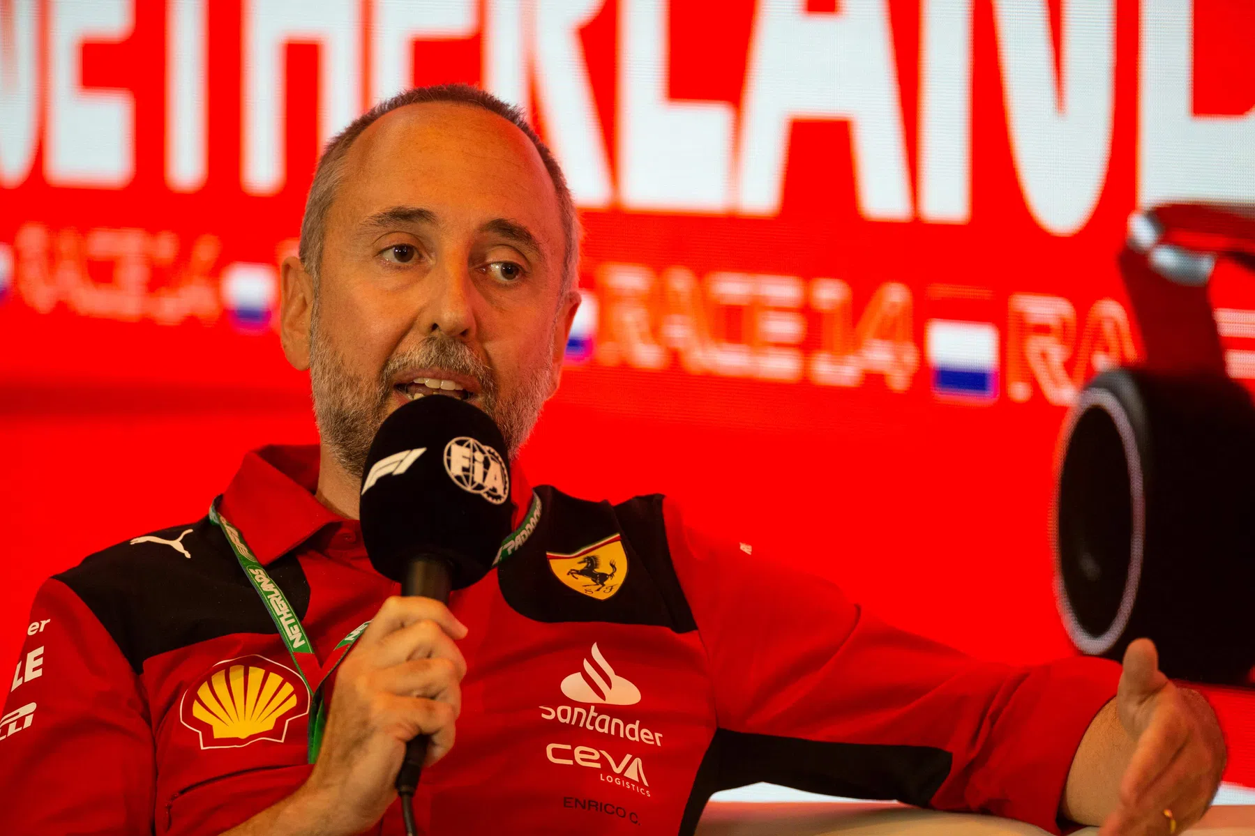 Ferrari chief Cardile misfortune: not present at Imola