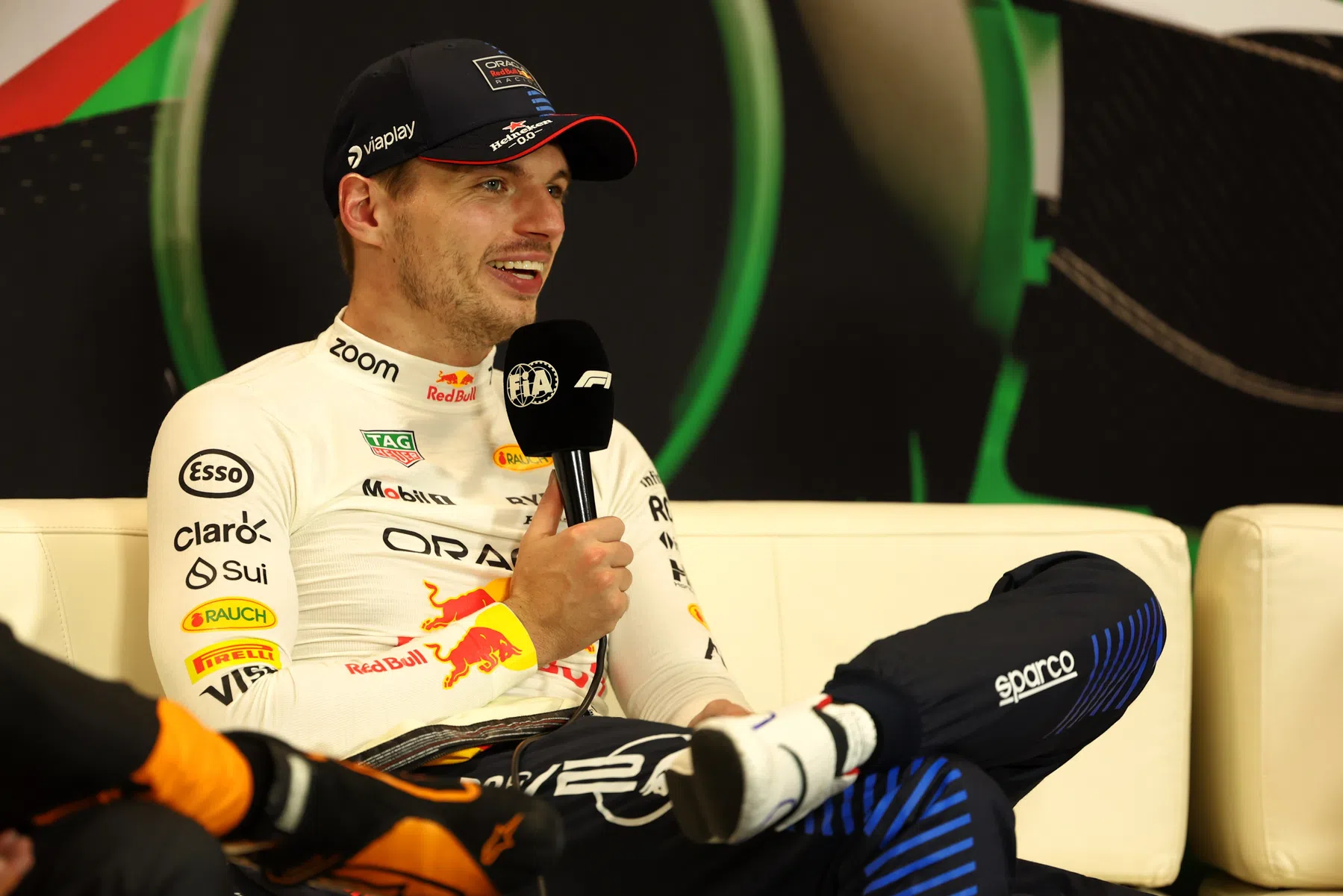 Max Verstappen and Lando Norris on sim racing in Imola