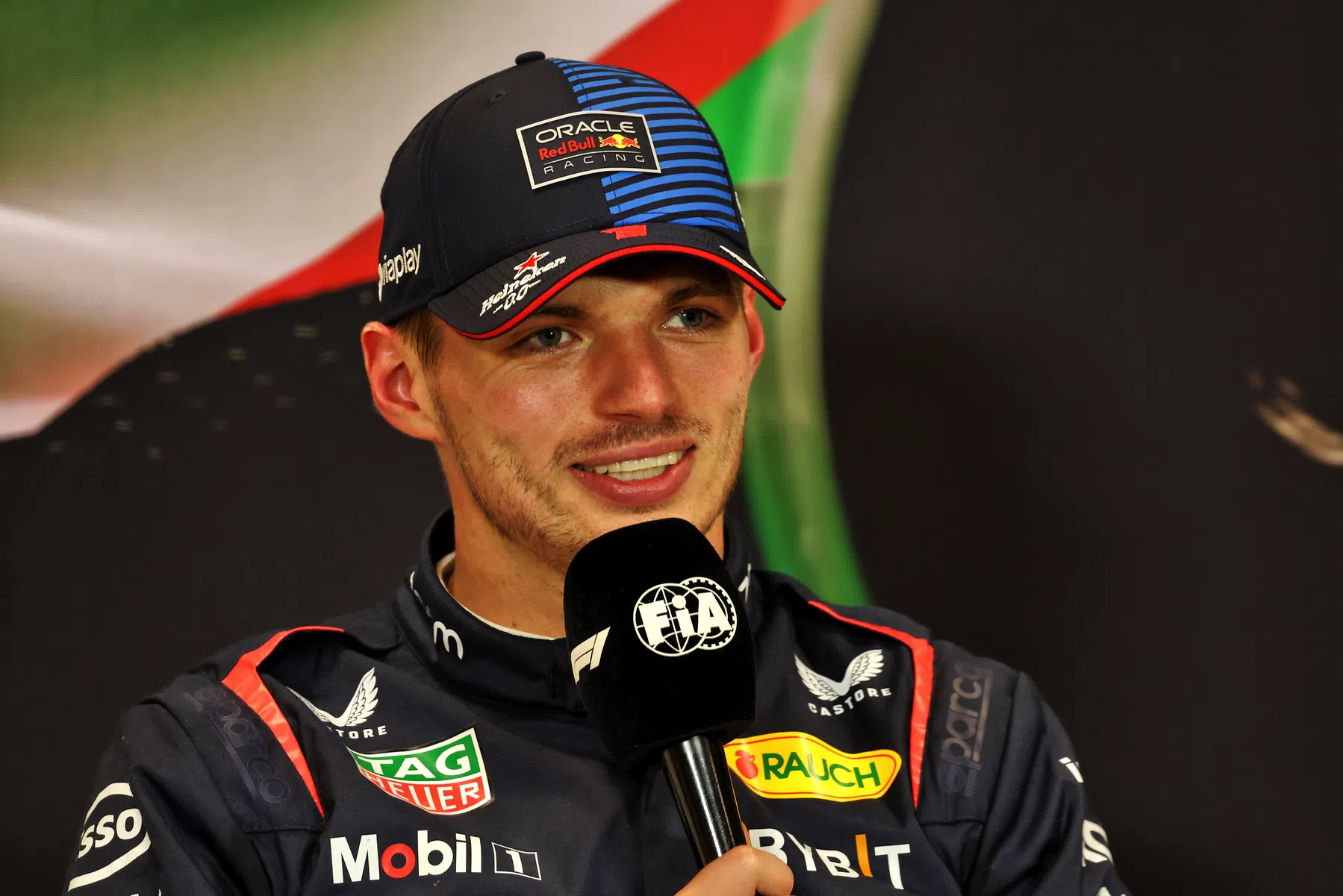 verstappen joins press conference monaco