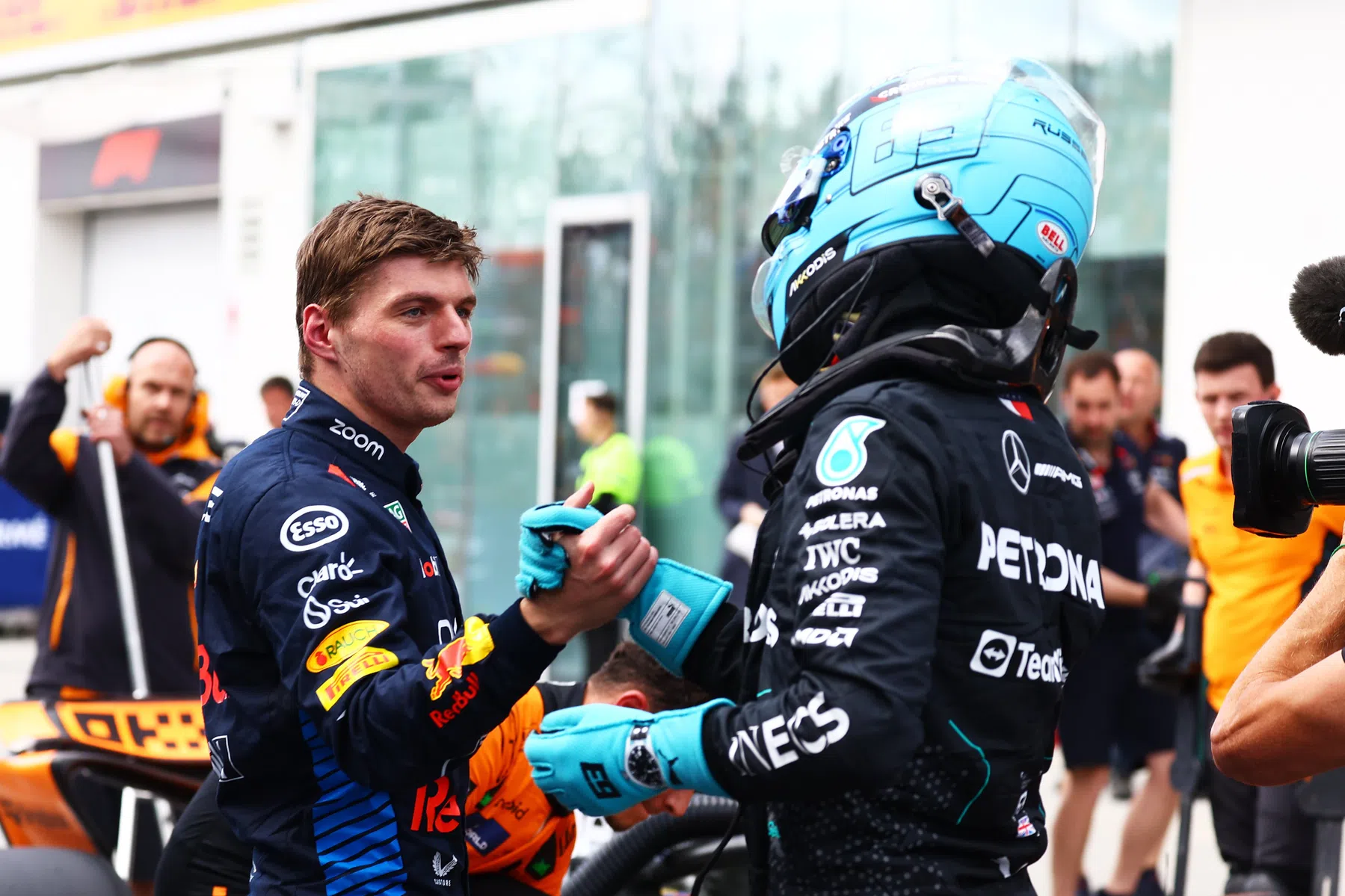 Verstappen smiles after second place in Canada