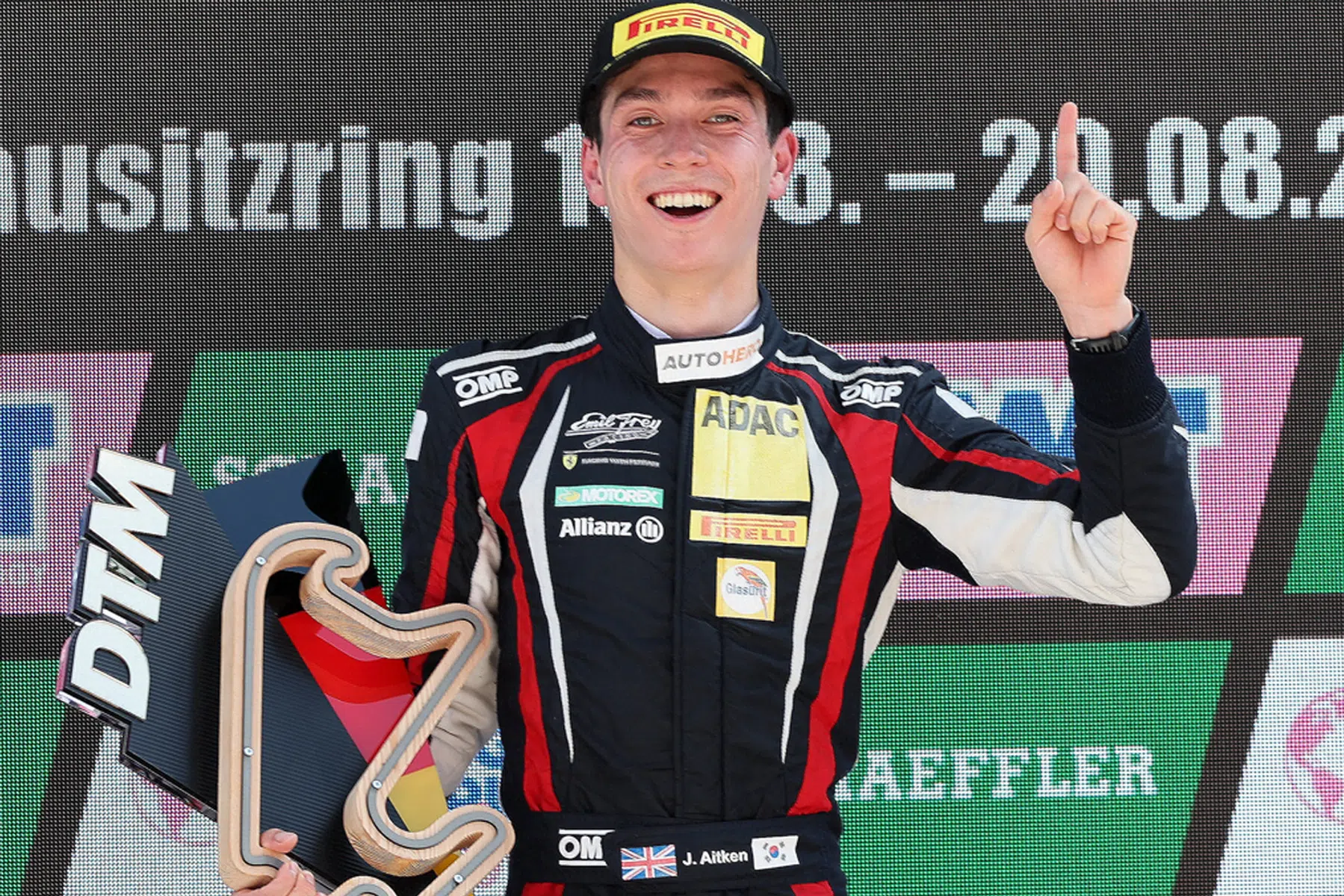 Jack aitken victorious at DTM race at zandvoort