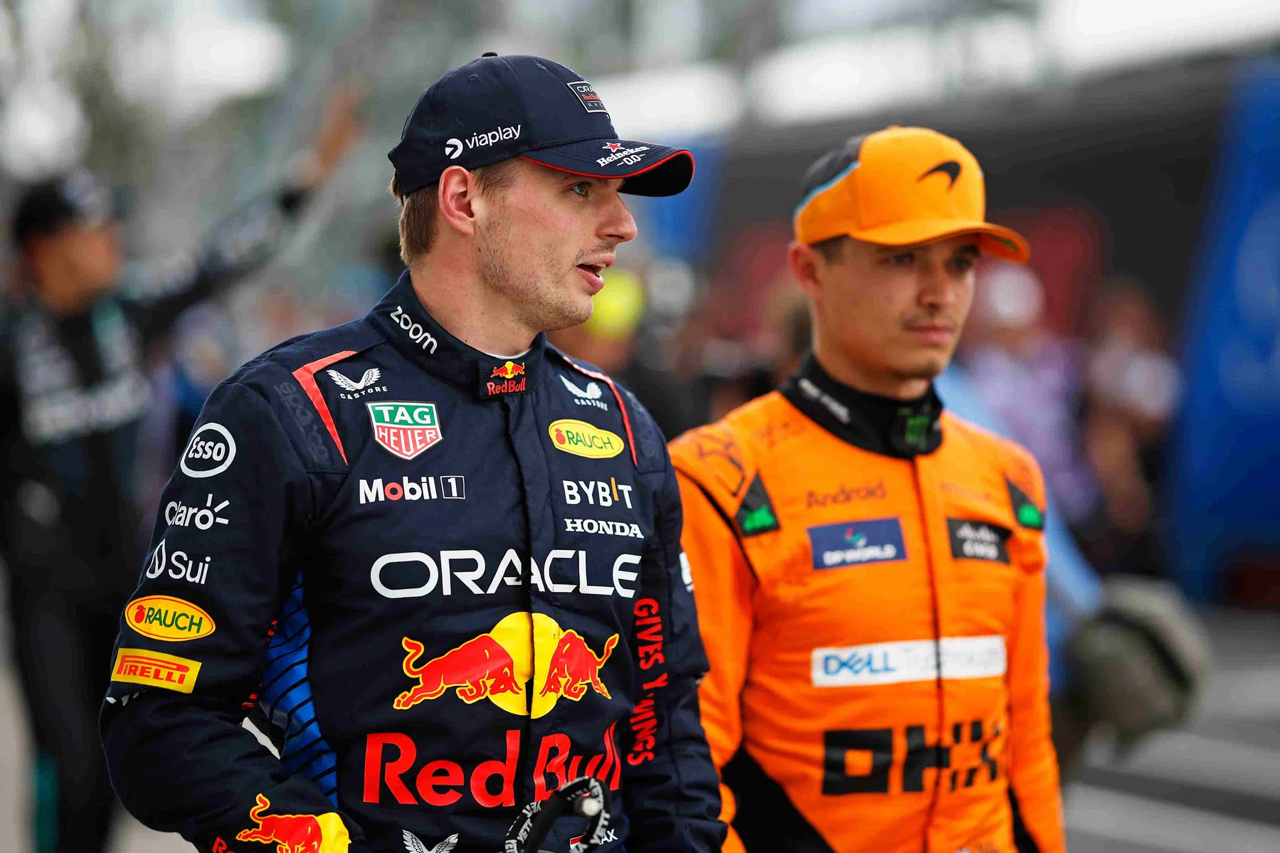 lando norris not happy with boos towards verstappen