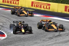 Thumbnail for article: Norris reacts to battle with Verstappen: 'I messed it up'