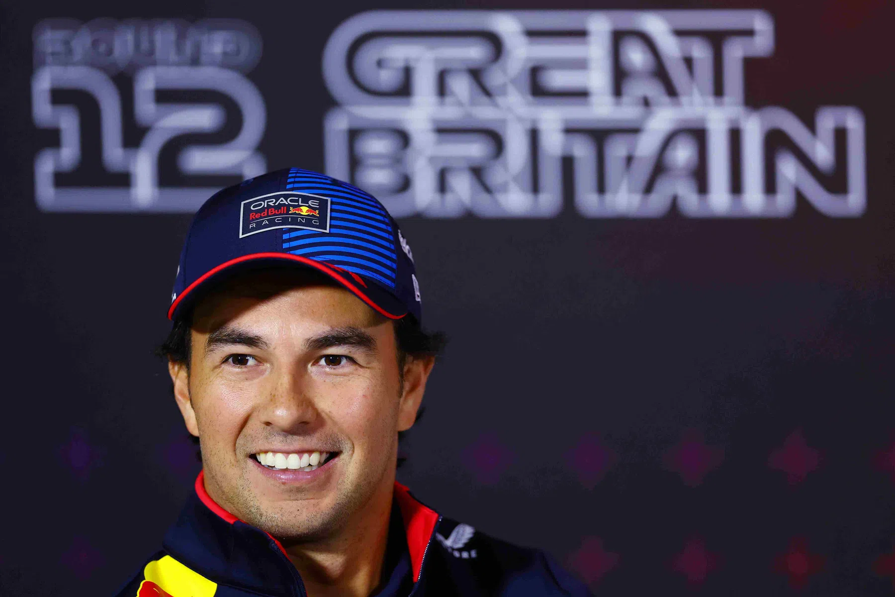 sergio perez looks ahead to gp silverstone 2024