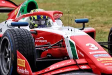 Thumbnail for article: Trouble for British driver Bearman after F2 sprint collision 