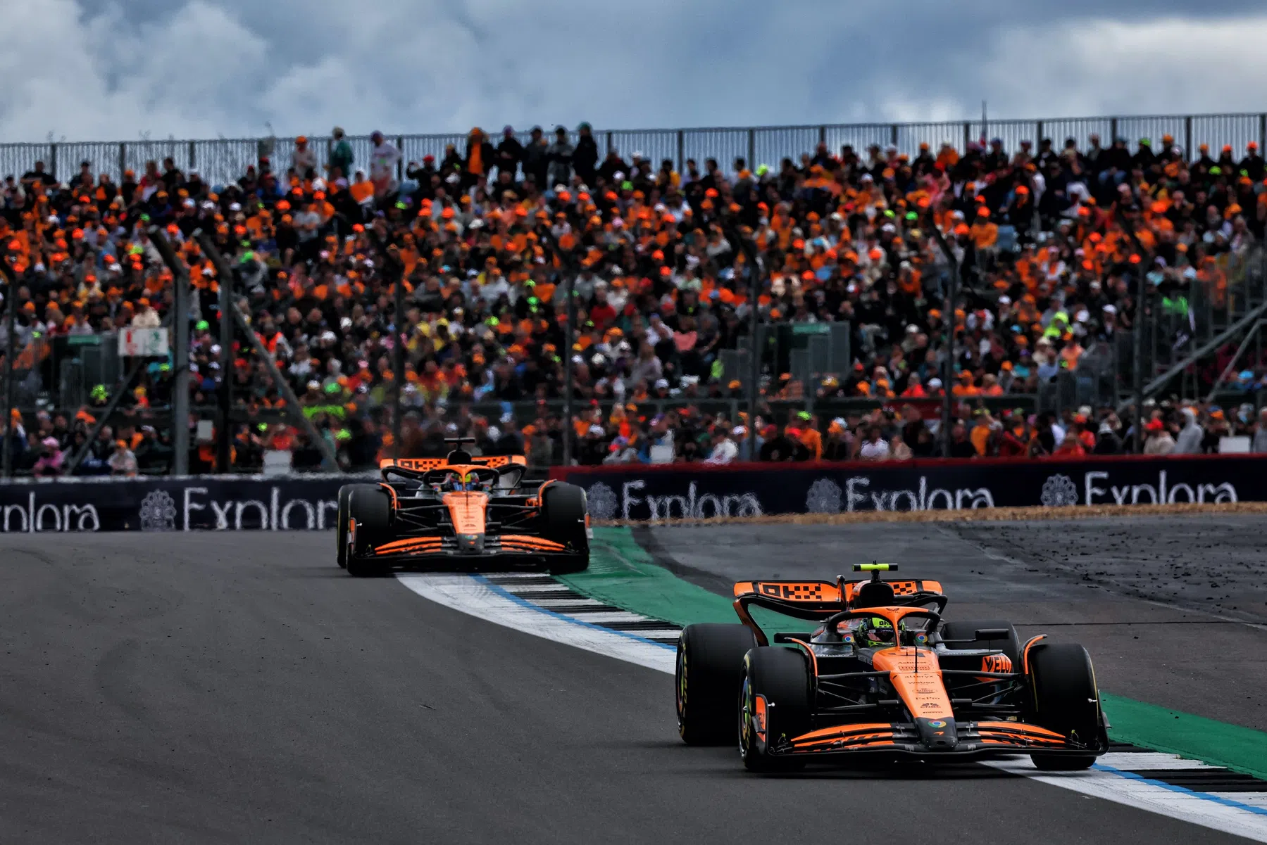 McLaren was not in a good strategic position at Silverstone