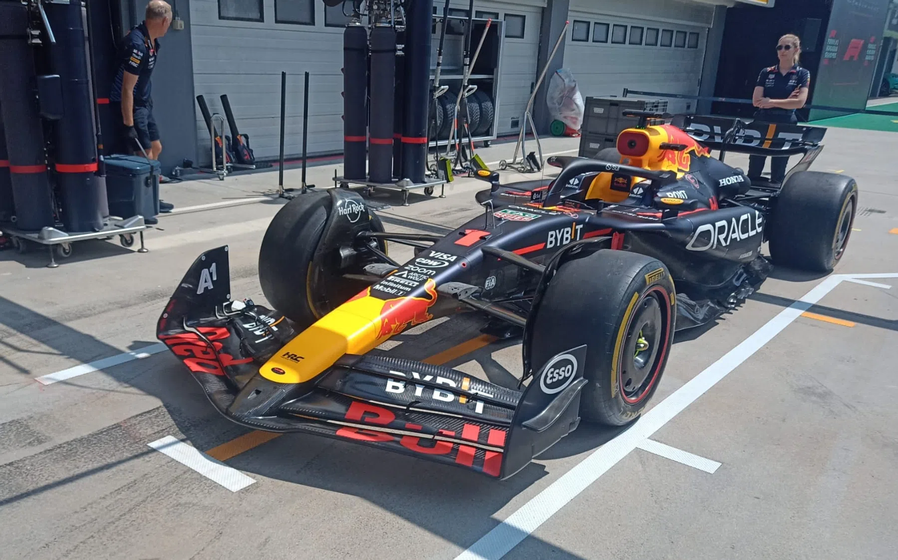 Photos from the Red Bull updates in Hungary