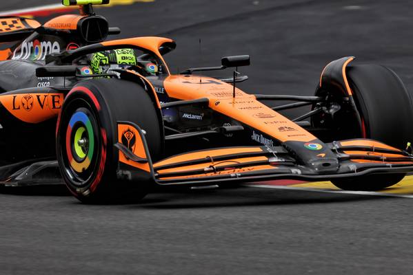 Norris e la McLaren si riprendono il primato da Verstappen nelle FP2 a Spa