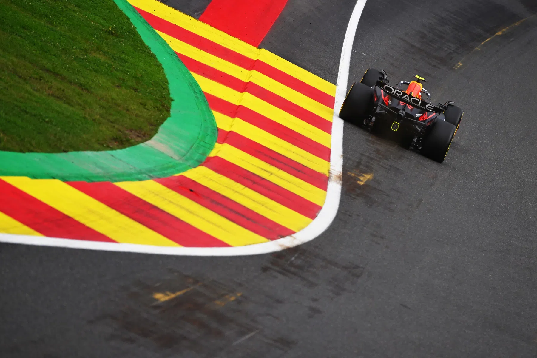 Het wordt een regenachtige dag op Spa-Francorchamps