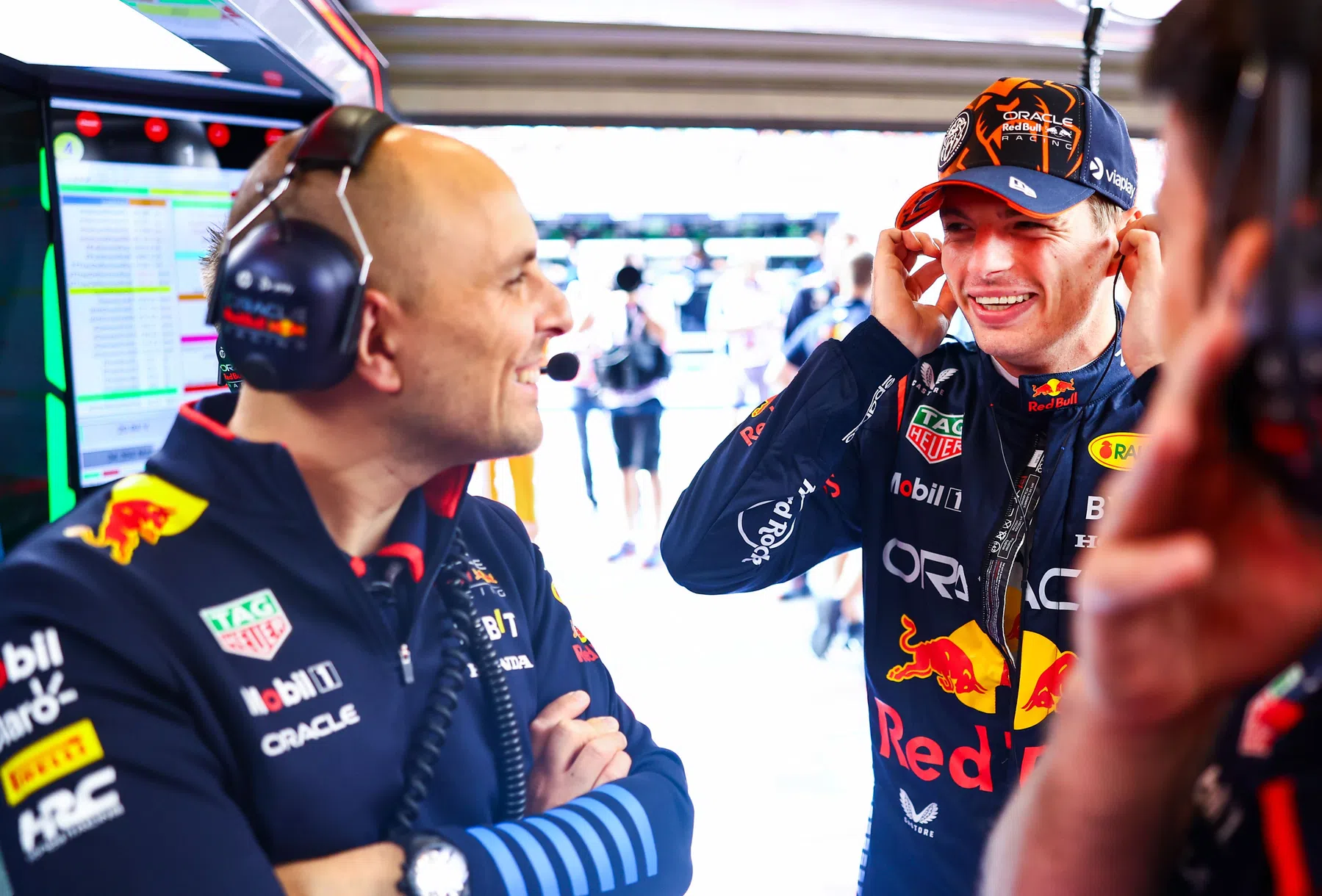 Verstappen zit weer op één lijn met Lambiase