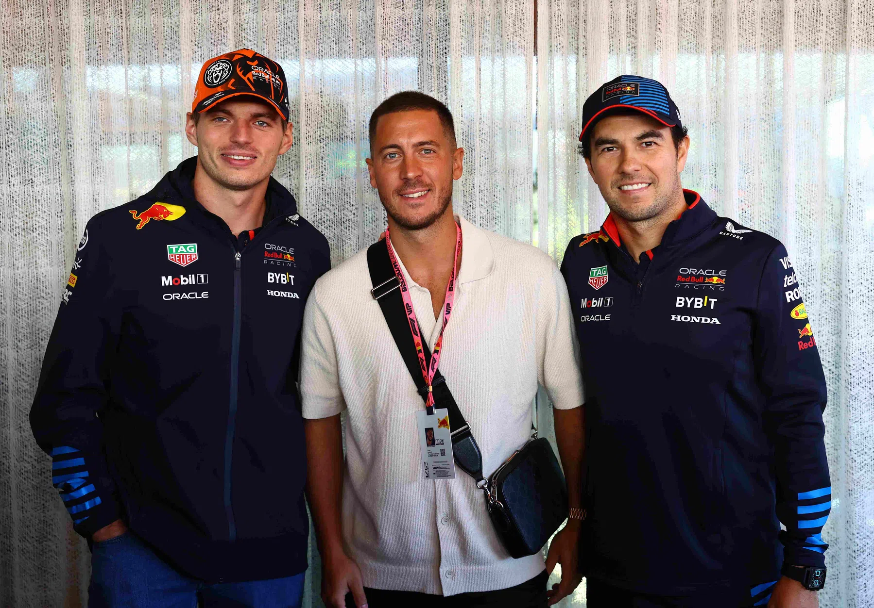 max verstappen ontmoet eden hazard op spa