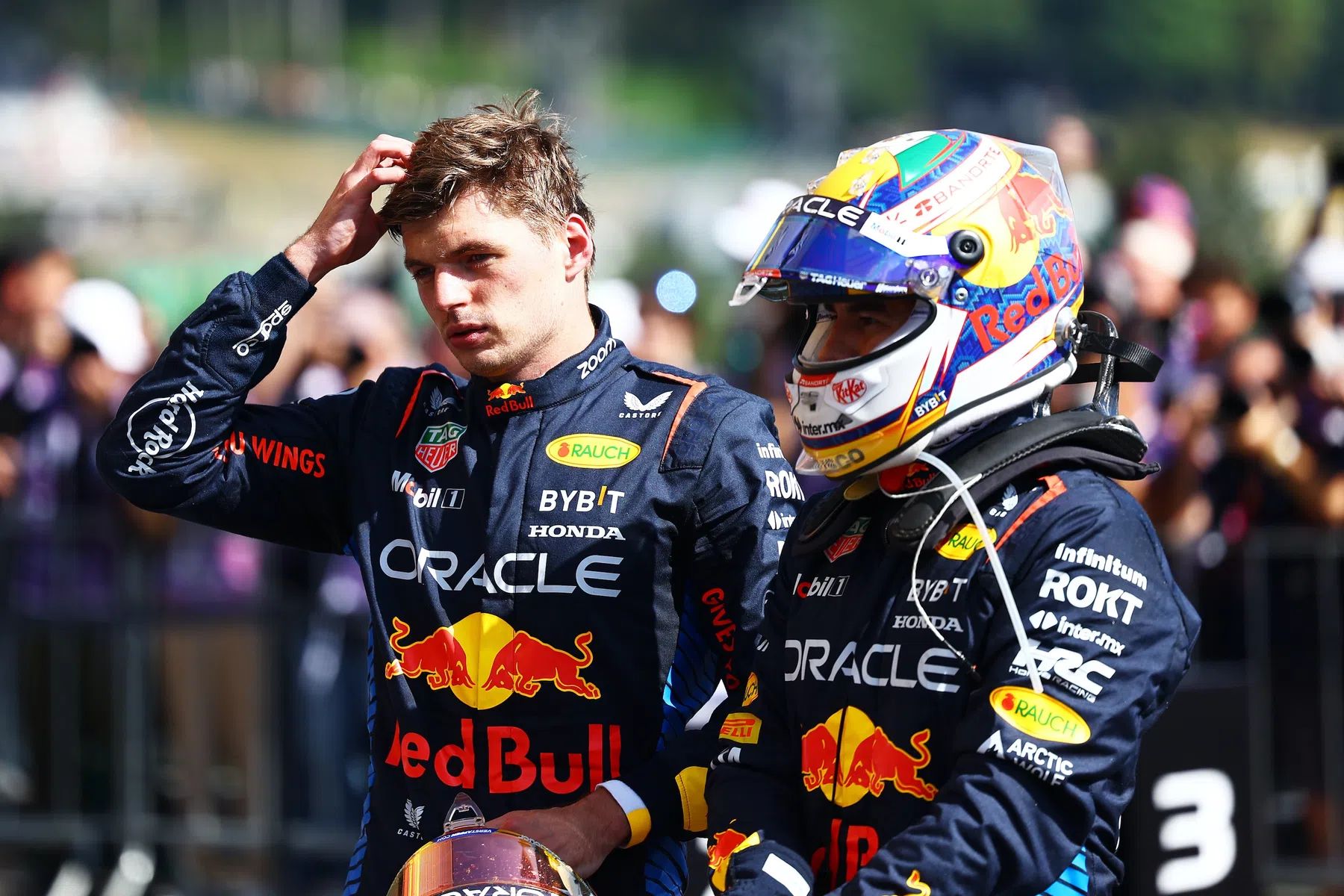 Verstappen defends Perez under heavy pressure at Red Bull