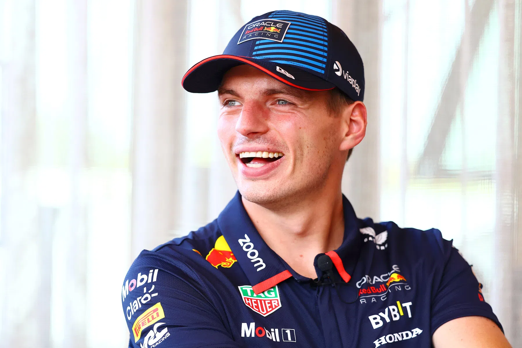 Verstappen met Fabrizio Romano in Monza 