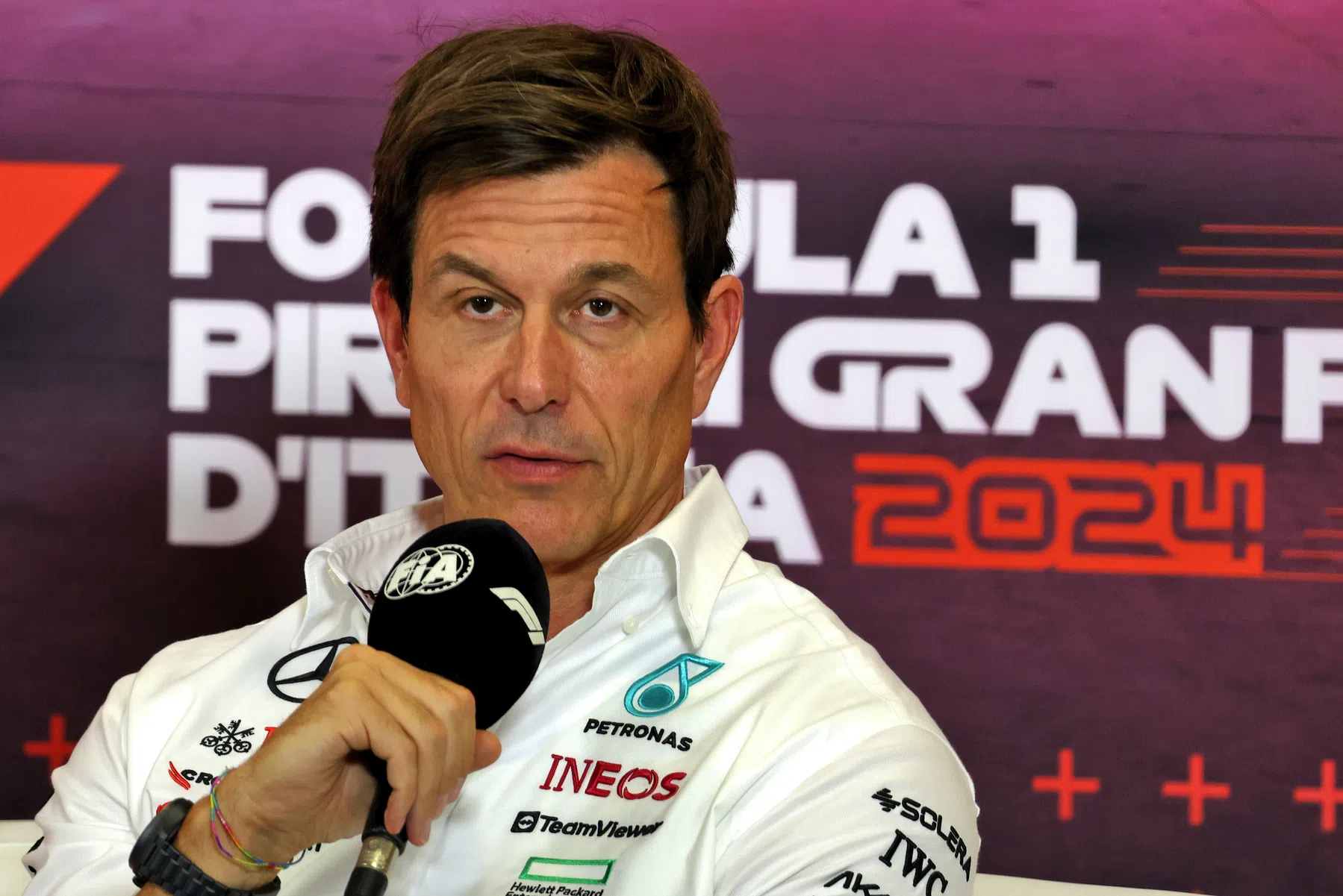 f1 Toto Wolff reacts to James Vowles ruling on Mick Schumacher at Monza