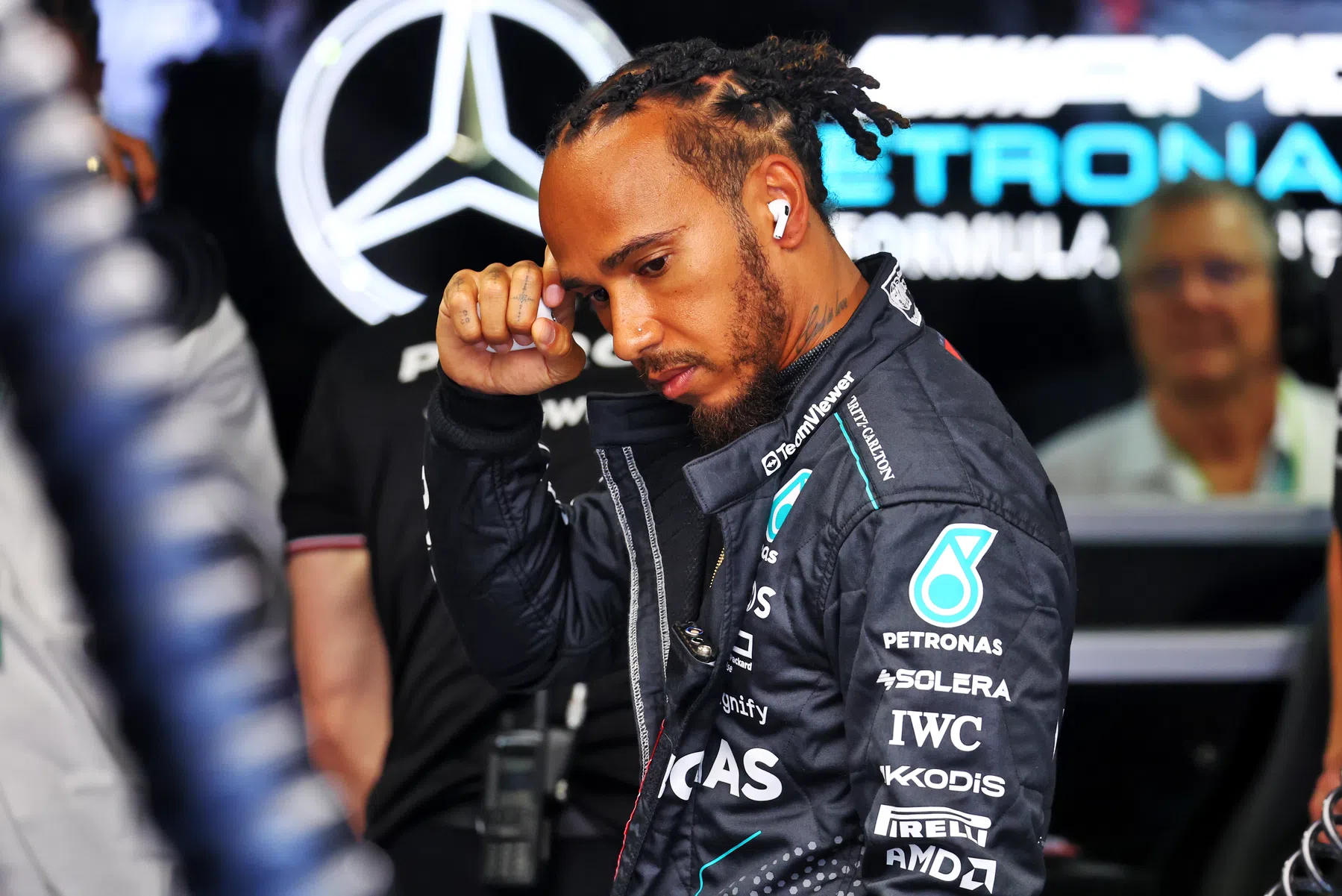 Lewis Hamilton woedend na kwalificatie in Italiaanse GP