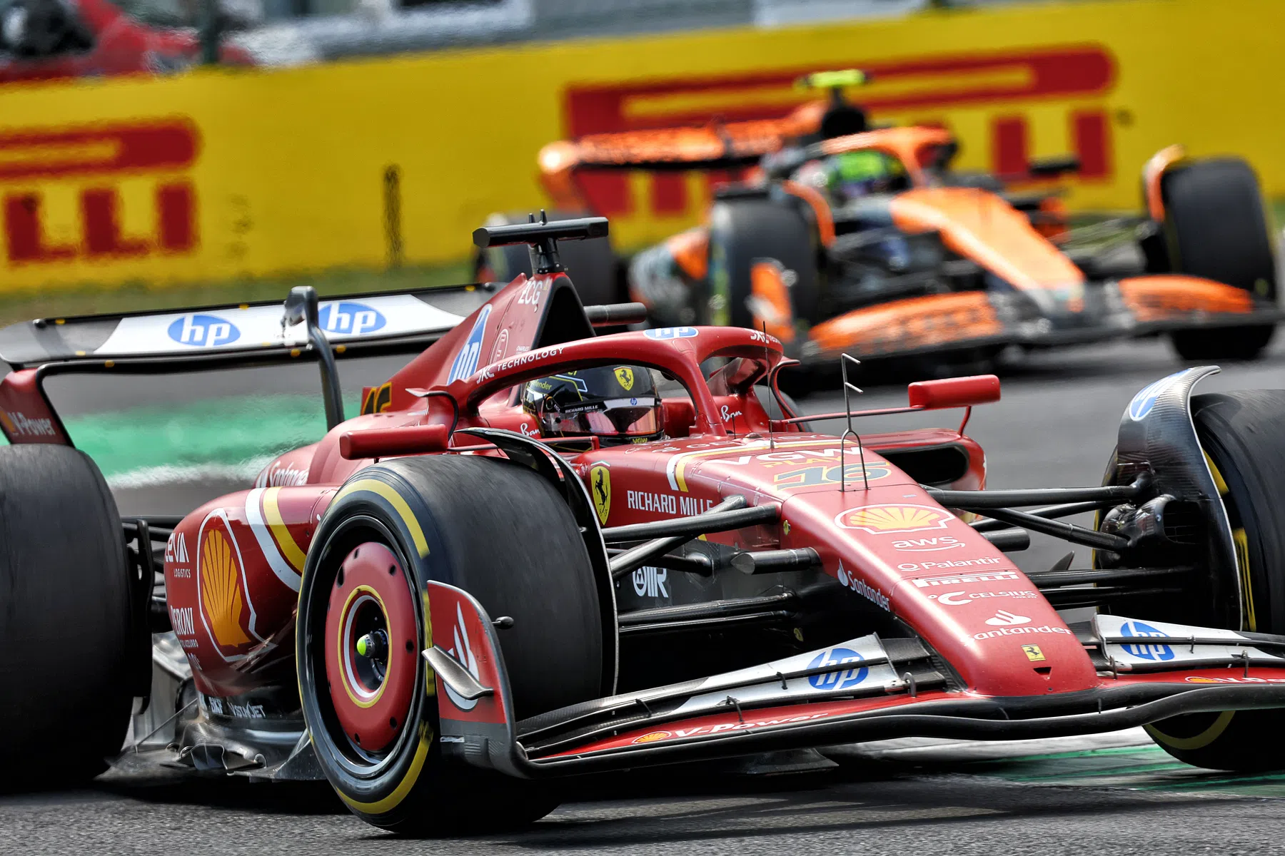 Charles Leclerc und Ferrari gewinnen den GP von Italien, Lando Norris scheitert