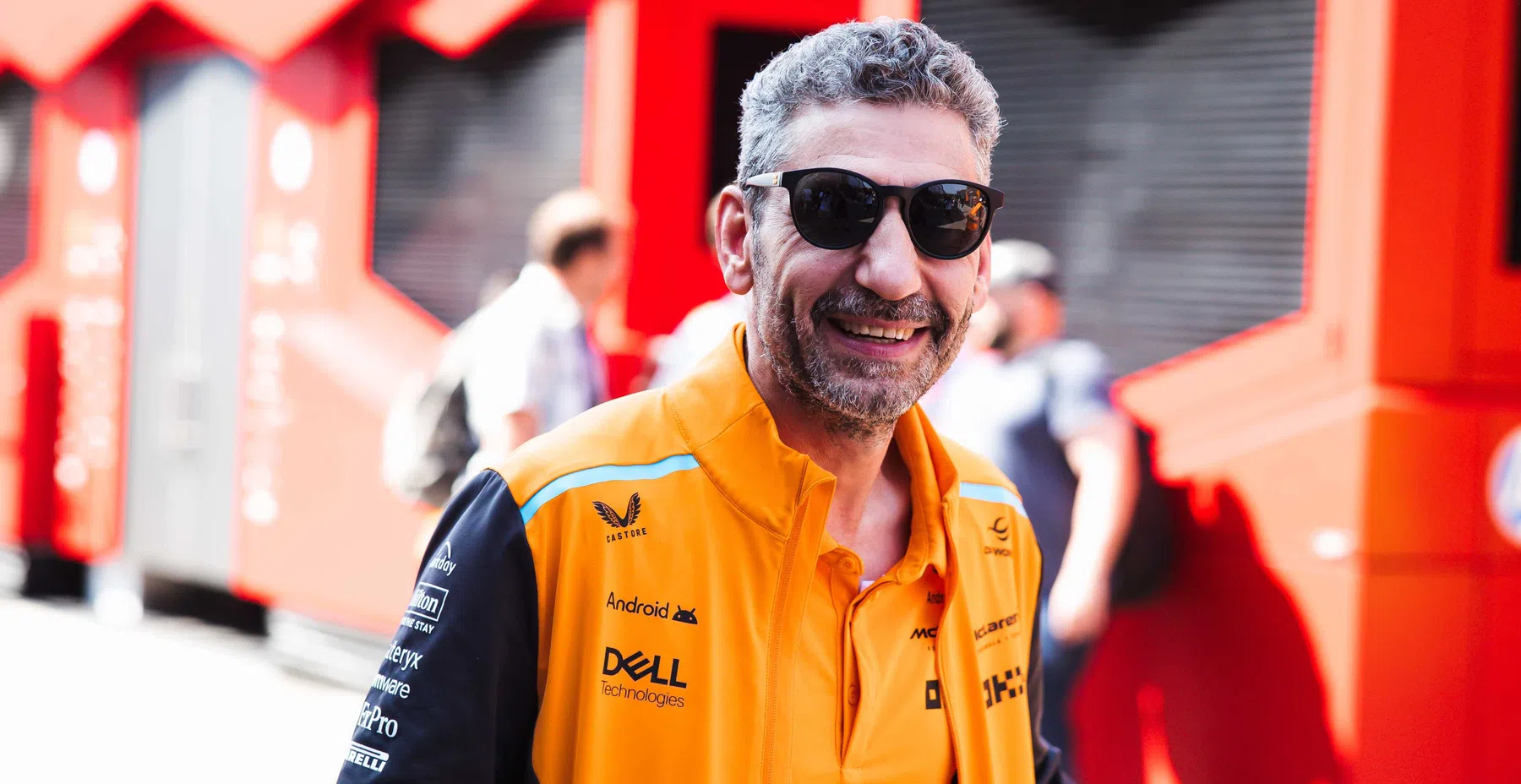 McLaren team boss Stella reacts to Max Verstappen after Italy GP