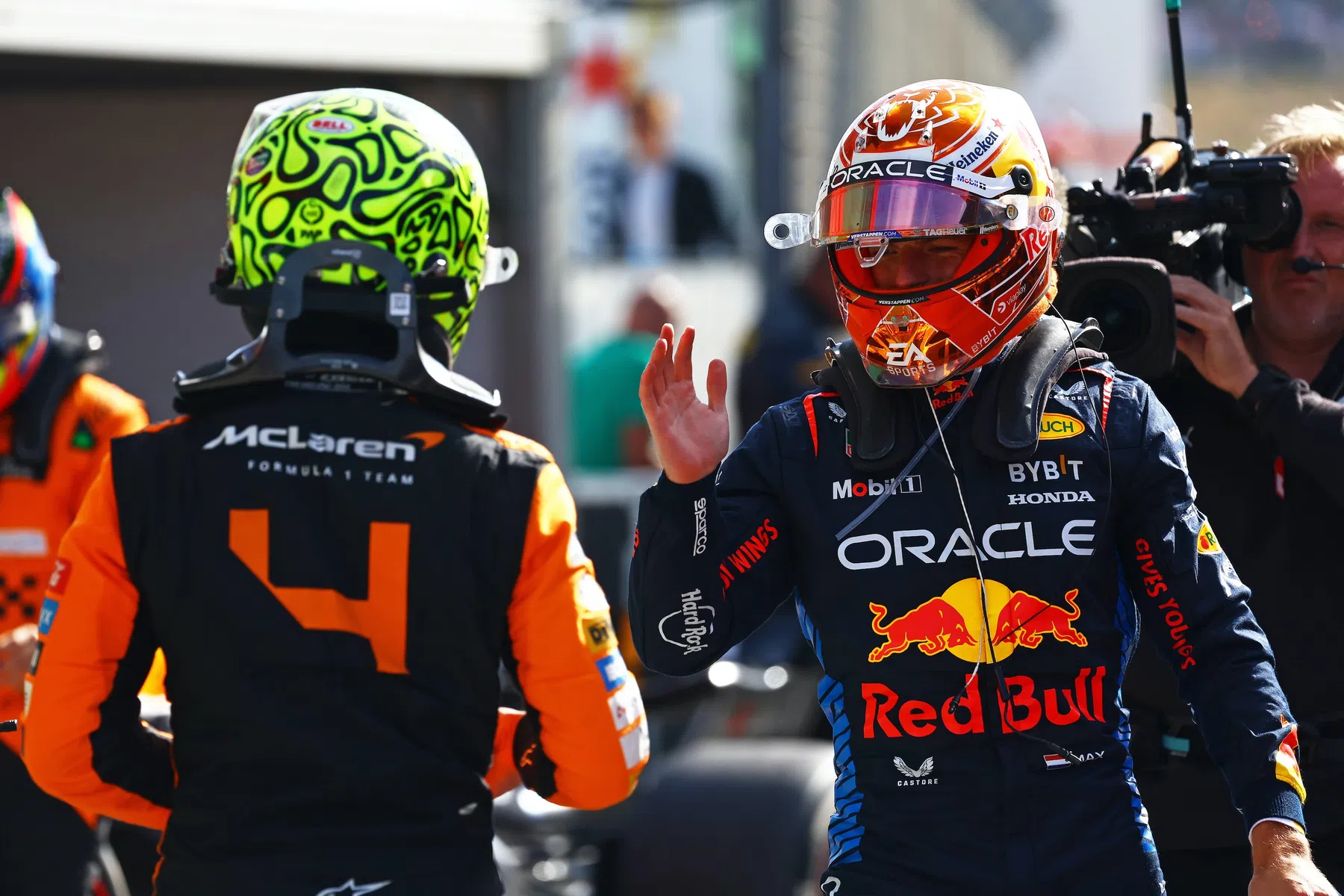 Lando Norris over titelstrijd met F1-coureur Max Verstappen