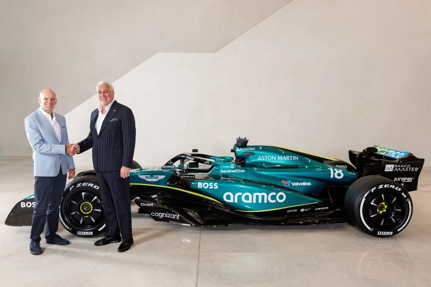 how Aston Martin attracted Adrian Newey to the F1 team