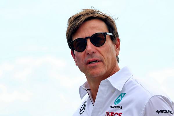 F1 Adrian Newey ever on Toto Wolff's radar Mercedes explain Azerbaijan