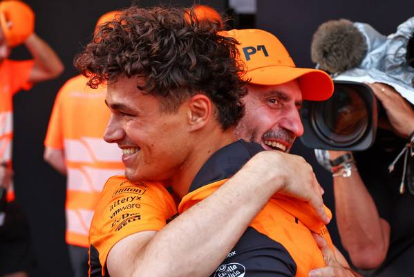 British Media react Azerbaijan GP praise McLaren Lando Norris Oscar Piastri