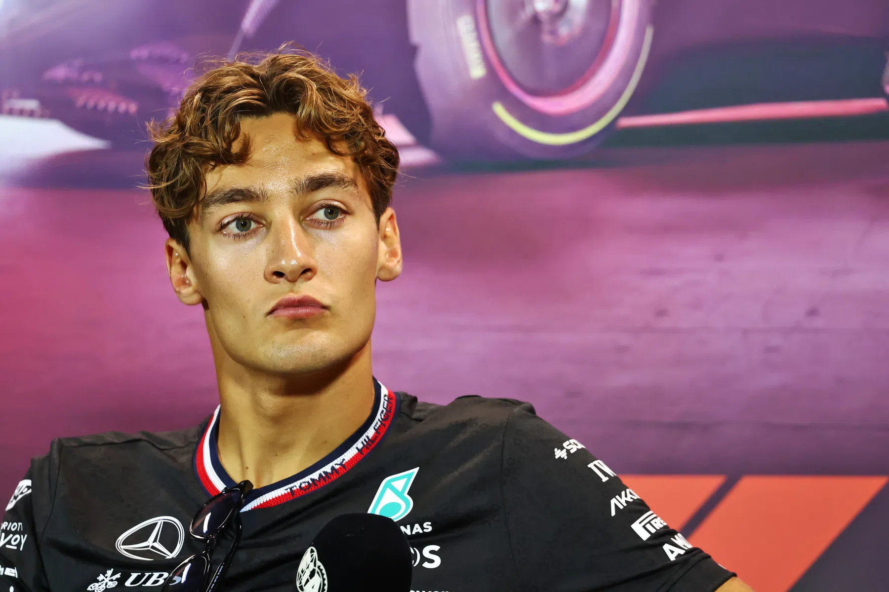 george russell ammette di non essere stato concentrato durante il gp di singapore di f1