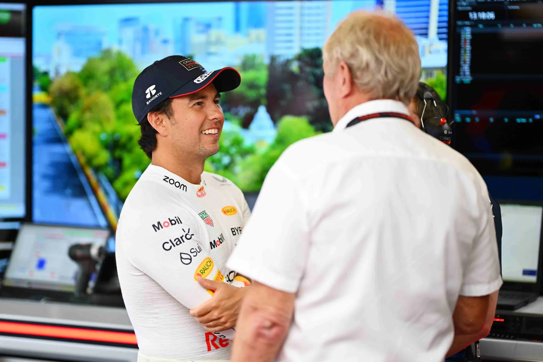 Helmut Marko responds to striking rumour of Sergio Perez quitting