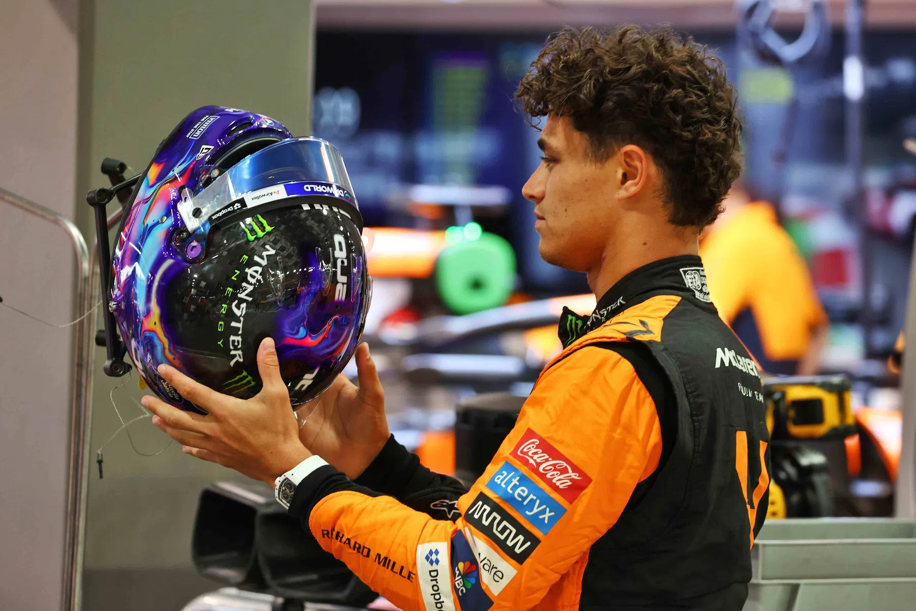 F1 Lando Norris swearing ban team radio and agrees with Max Verstappen