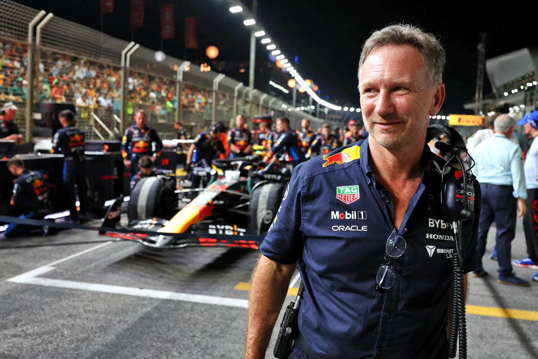 Christian Horner sulla P2 Max Verstappen in F1 a Singapore