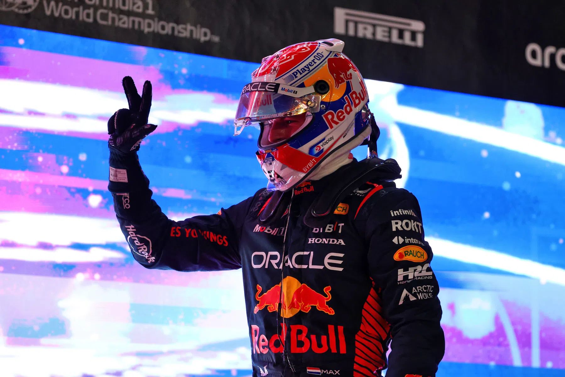 verstappen 365 dagen geleden voor de derde maal kampioen