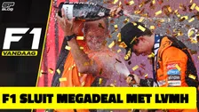 Formule 1 sluit historische miljardendeal, champagne keert terug op podium